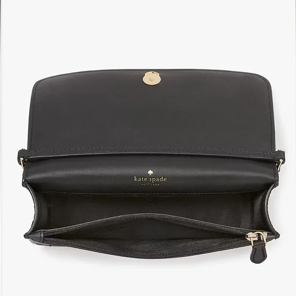 Kate Spade Madison Floral Waltz Small Flap Crossbody
Black Multi 
NWT - Picture 4 of 16